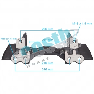 Caliper Carrier 40-11230