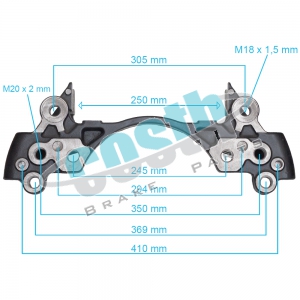 Caliper Carrier 40-12321