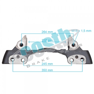 Kaliper Taşıyıcı Kızak 40-12332