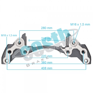 Caliper Carrier - Right 40-13263