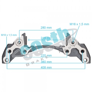 Caliper Carrier - Left 40-13264