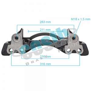 Caliper Carrier - Left 40-13280