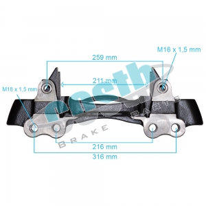 Kaliper Taşıyıcı Kızak 40-16022