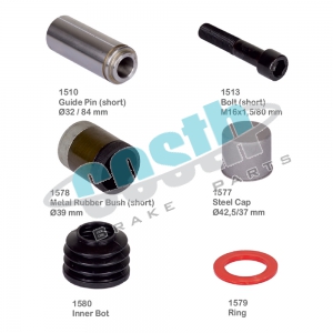 Caliper Guide Pin & Bush Repair Kit 50-1246