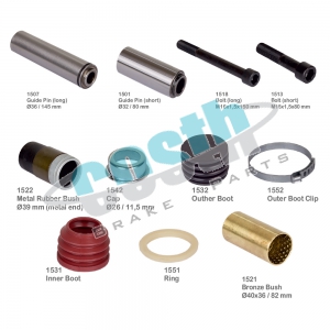 Caliper Guides & Seals Repair Kit 50-1253