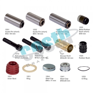 Caliper Guides & Seals Repair Kit 50-1256