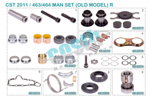 463 / 464 MAN SET (OLD MODEL) R CST 2011