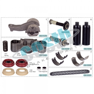 Kit Reparacion Caliper CST 1018