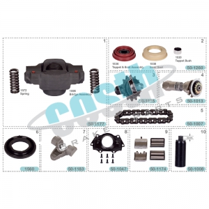 CALIPER REPAIR KIT CST 1030