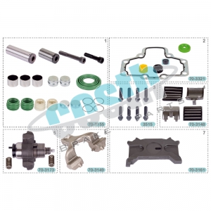 Caliper Repair Kit - Left CST 3023